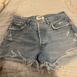 Agolde denim shorts